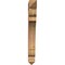 Ekena Millwork Olympic Arts & Crafts Smooth Bracket, Western Red Cedar, 3 1/2"W x 24"D x 32"H BKT04X24X32OLY03SWR - alternate 2